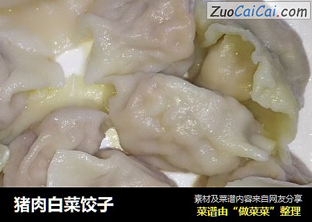 猪肉白菜饺子
