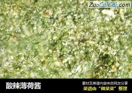 酸辣薄荷酱