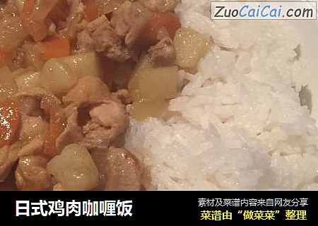 日式鸡肉咖喱饭