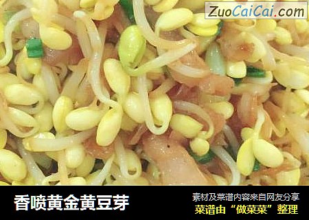 香喷黄金黄豆芽