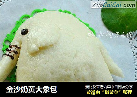 金沙奶黄大象包