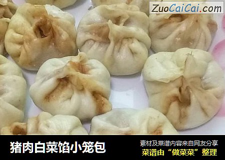 猪肉白菜馅小笼包