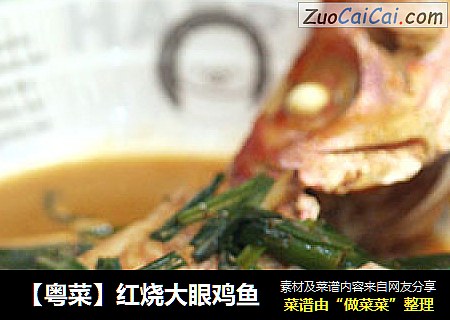 ［粤菜］红烧大眼鸡鱼
