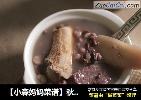 【小森妈妈菜谱】秋季28天调理药膳-五指毛桃祛湿汤
