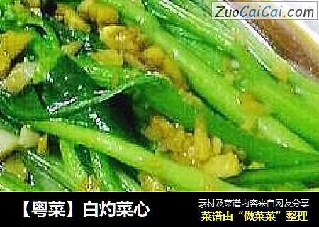 【粤菜】白灼菜心