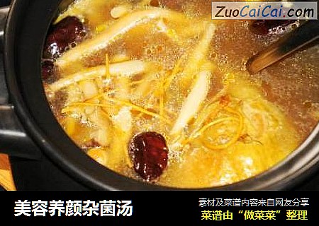 美容养颜杂菌汤
