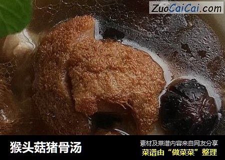 猴头菇猪骨汤