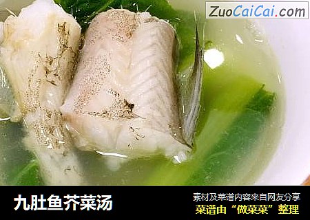 九肚鱼芥菜汤