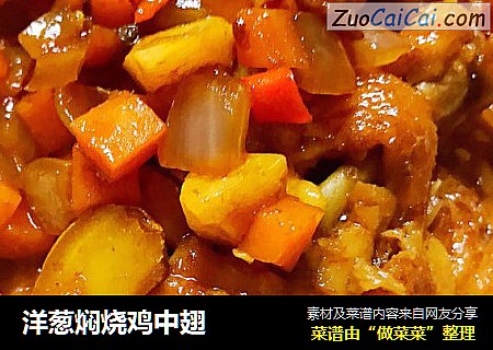 洋葱焖烧鸡中翅
