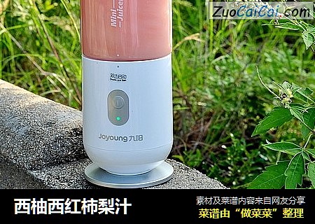 西柚西红柿梨汁