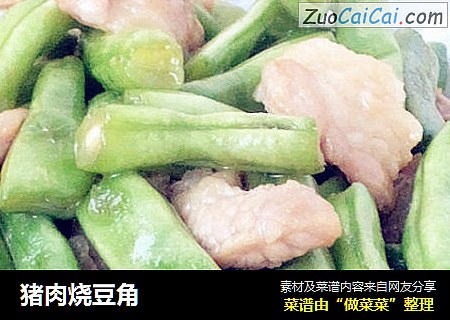 猪肉烧豆角