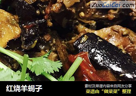 红烧羊蝎子