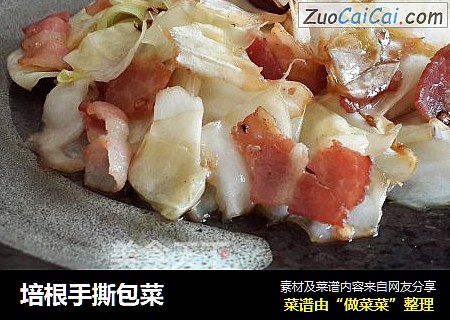 培根手撕包菜
