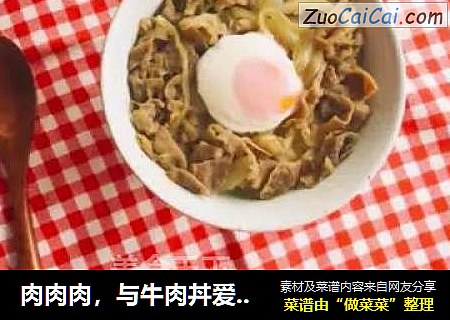 与牛肉丼爱对味儿