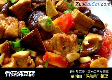 香菇烧豆腐