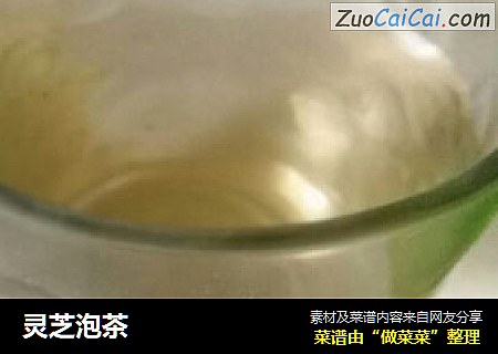 灵芝泡茶