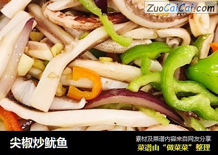 尖椒炒鱿鱼