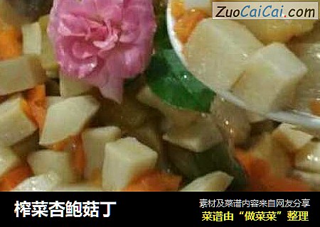 榨菜杏鲍菇丁