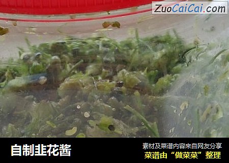 自制韭花酱