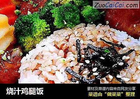 烧汁鸡腿饭