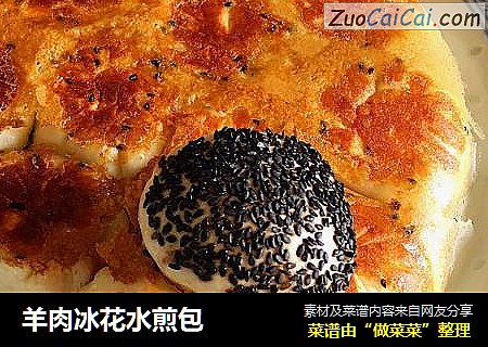 羊肉冰花水煎包