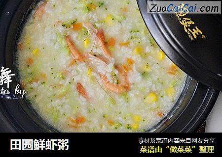 田园鲜虾粥