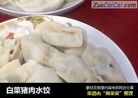 白菜猪肉水饺