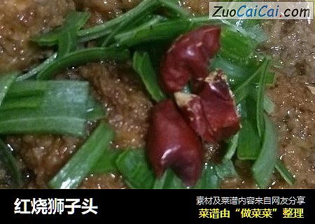 红烧狮子头