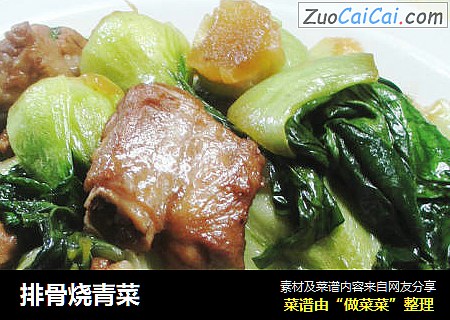 排骨烧青菜
