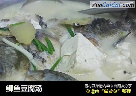 鲫鱼豆腐汤