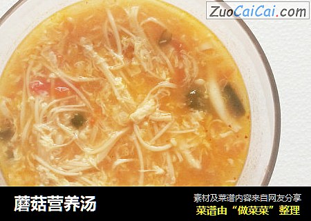 蘑菇营养汤