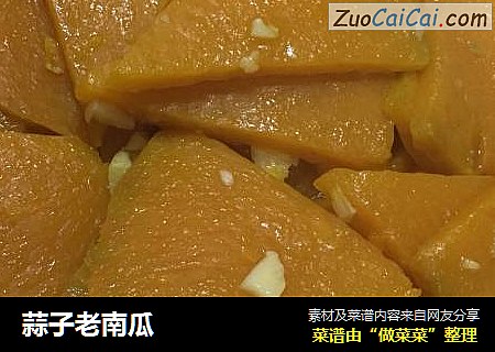 蒜子老南瓜