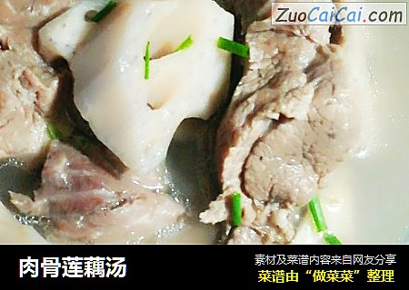 肉骨莲藕汤