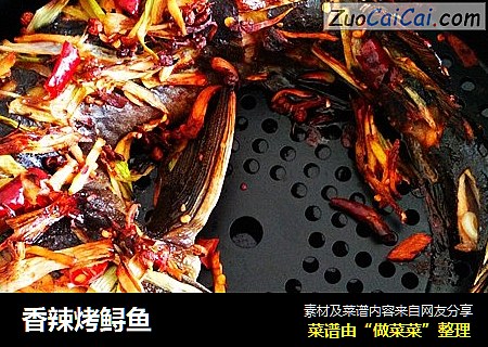 香辣烤鲟鱼