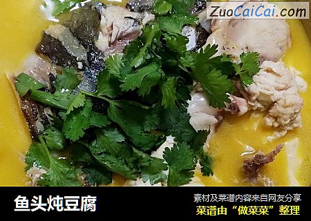 鱼头炖豆腐