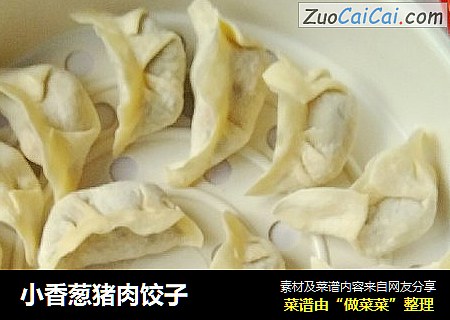 小香葱猪肉饺子