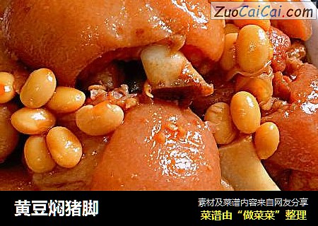 黄豆焖猪脚