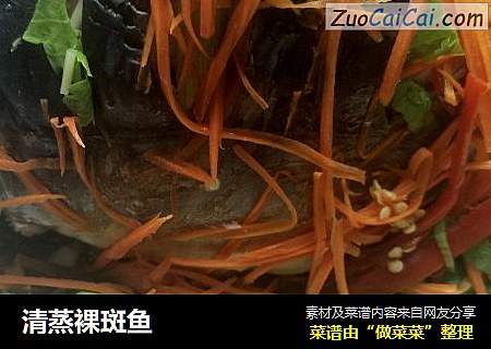 清蒸裸斑鱼