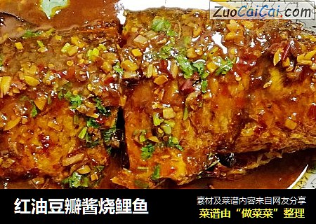 红油豆瓣酱烧鲤鱼