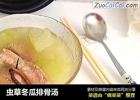 虫草冬瓜排骨汤
