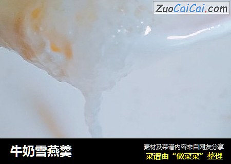 牛奶雪燕羹