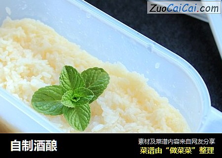 自制酒酿