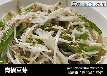 青椒豆芽