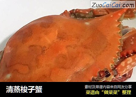 清蒸梭子蟹