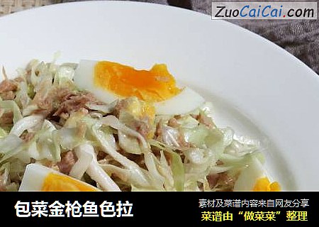 包菜金枪鱼色拉