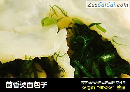 茴香烫面包子