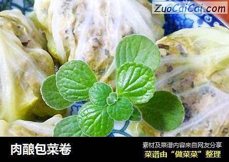 肉酿包菜卷