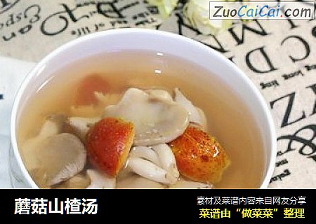 蘑菇山楂汤 