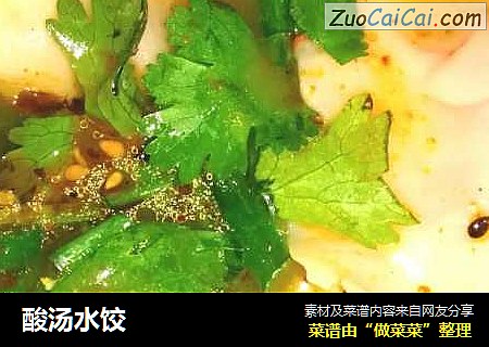 酸汤水饺