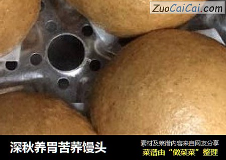 深秋养胃苦荞馒头